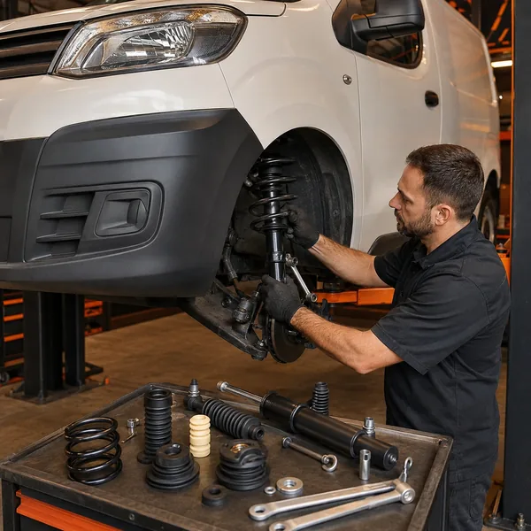 Serviço de suspensão em oficina Point Motors